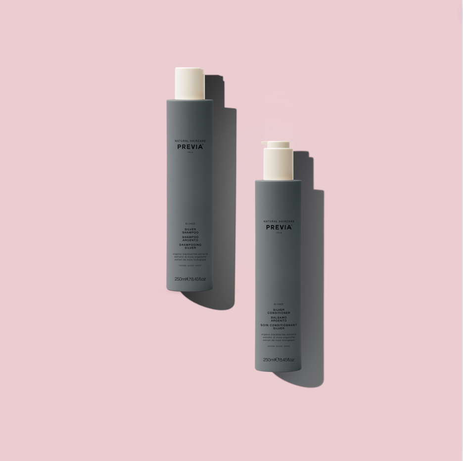 Previa Silver Shampoo and Conditioner